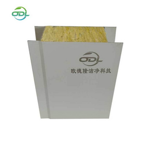 High-end customization GMP standard modular clean room rock wool sandwich panel