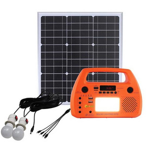 Wholesale 15W DC Solar Power System Portable Solar Home Power Generator System Solar Kit for Home Lighting with Solar Panel