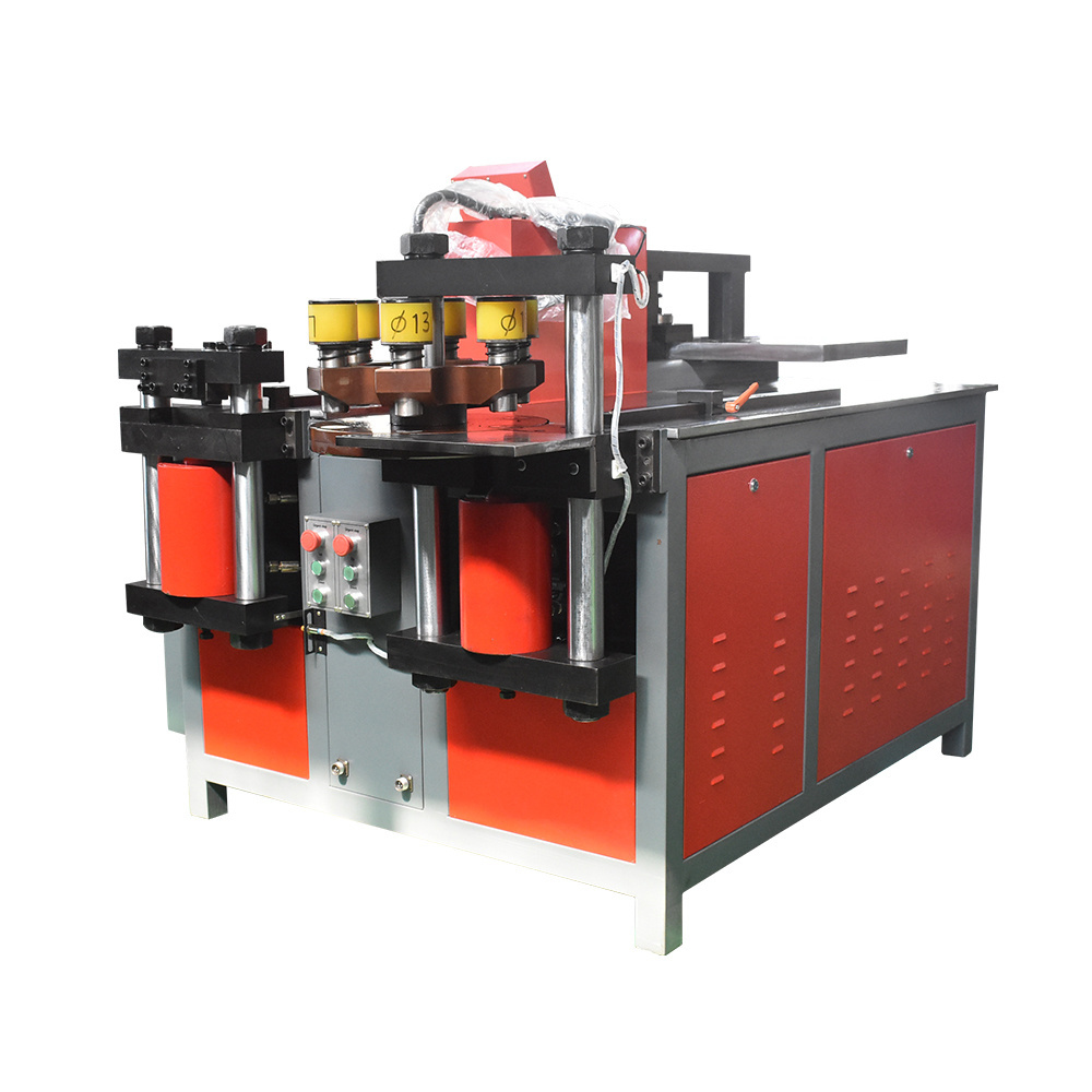 New Product Copper Square hole Hydraulic Cnc Busbar Bending Cutting Punching Machine 3 In 1 Processing Machine Bus bar Machine