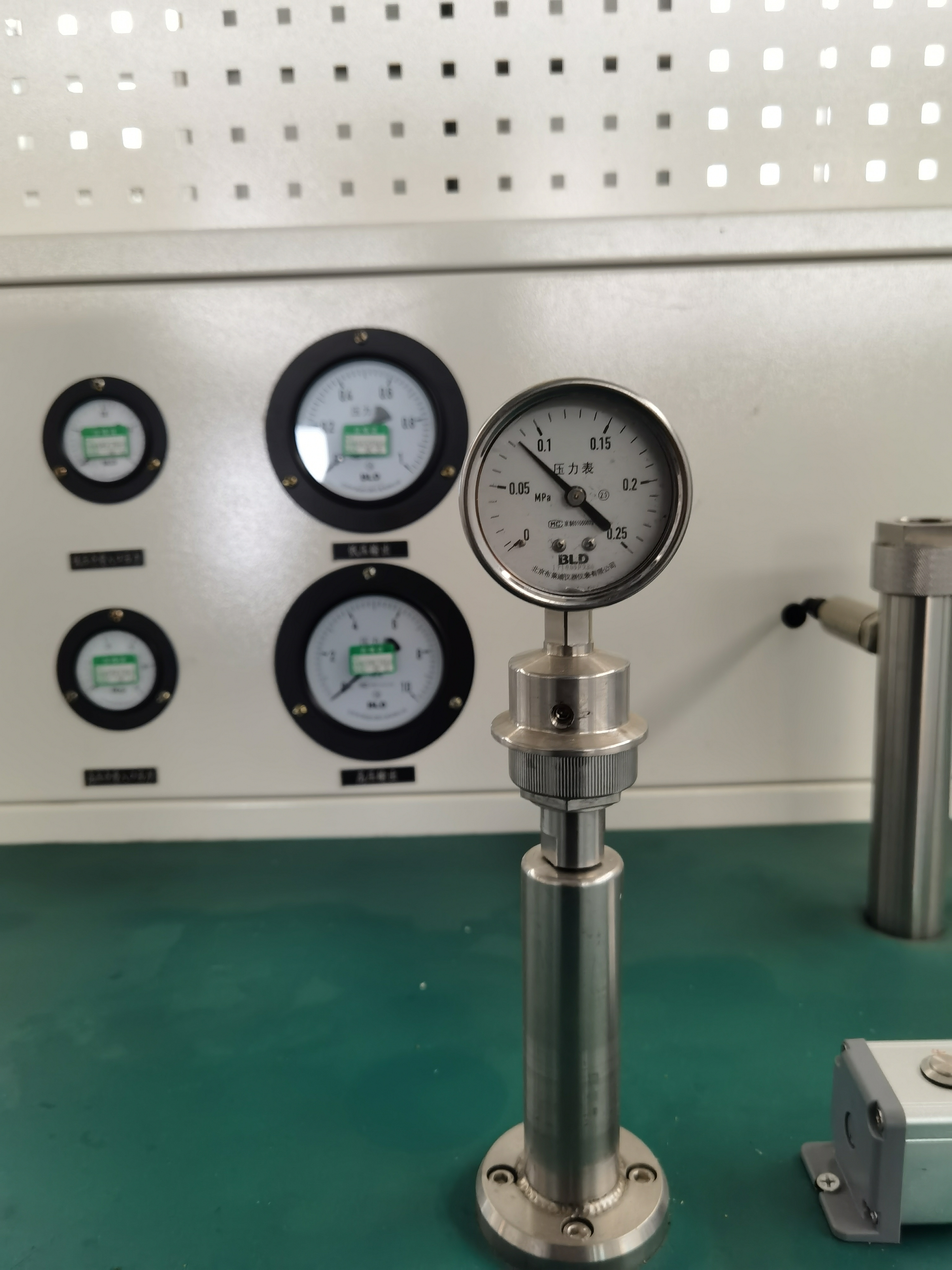 ODMT Pressure Gauge Calibration Set Adapter Machine Calibrated Pressure Gauge Calibration stand