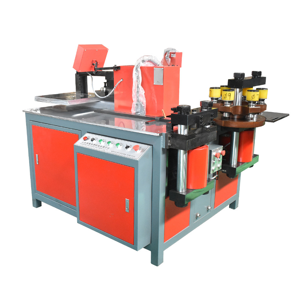 New Product Copper Square hole Hydraulic Cnc Busbar Bending Cutting Punching Machine 3 In 1 Processing Machine Bus bar Machine