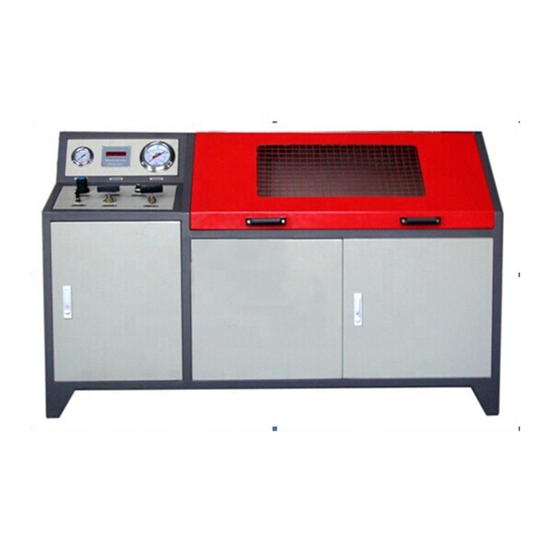 manual hydrostatic fire hose testing machine burst pressure test bench