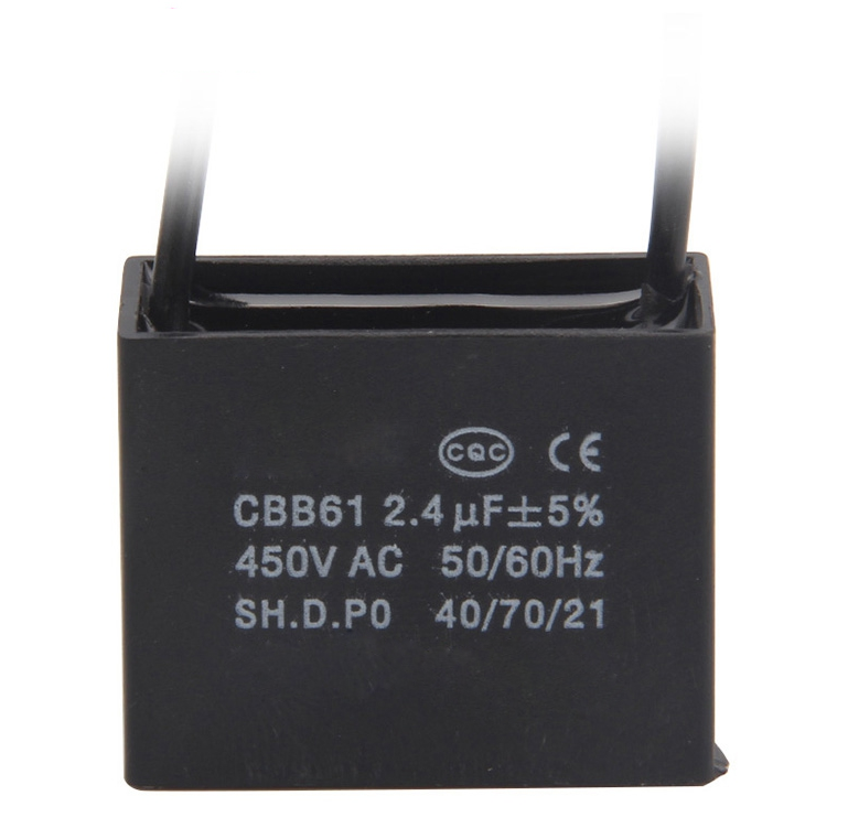 ODOELEC CBB61 8uf 450V Fan Motor 50/60hz Electric Capacitor