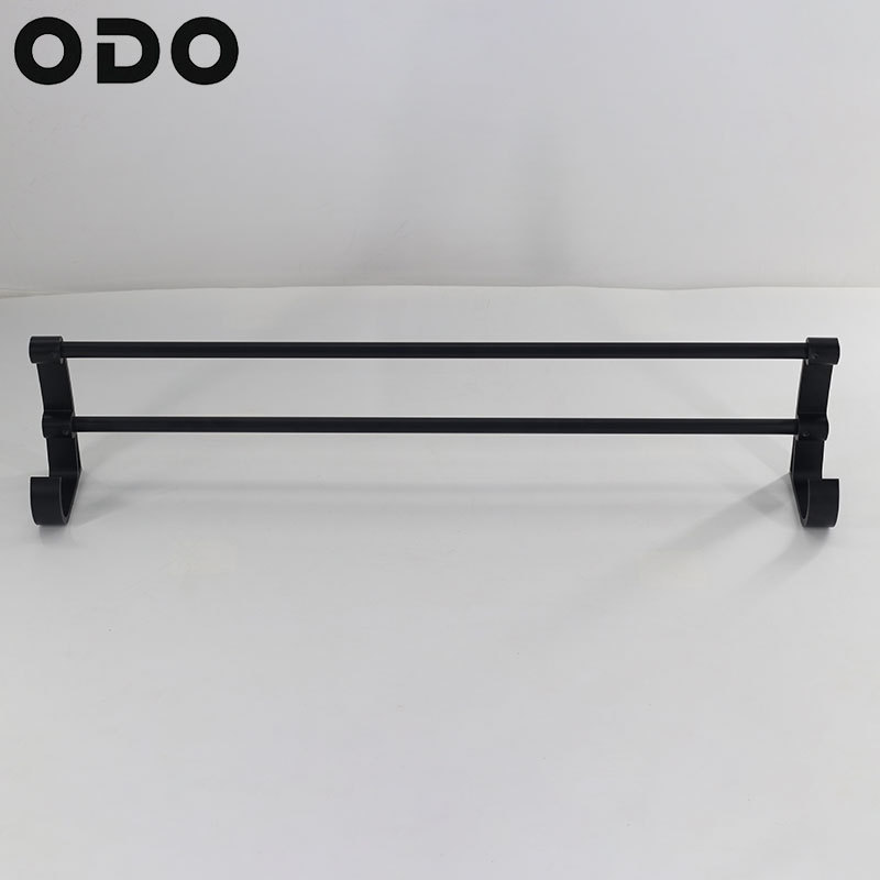 Aluminum Bathroom Hardware Set Wall Mounted Bathroom Accessoires Luxury Set ODO-3106-QHP Bathroom Towel Rack