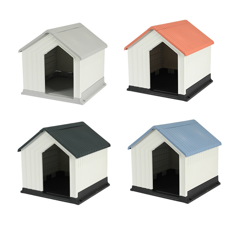 Hot Selling Waterproof Dog House Plastic Pet Kennel Outdoor Plastic House For Dog