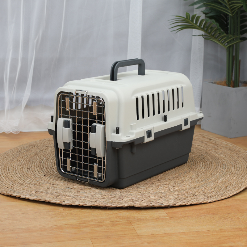 High Quality Pet Dog Crate Pet Air Box Portable Outing Travel Dog Crates For Large Dogs