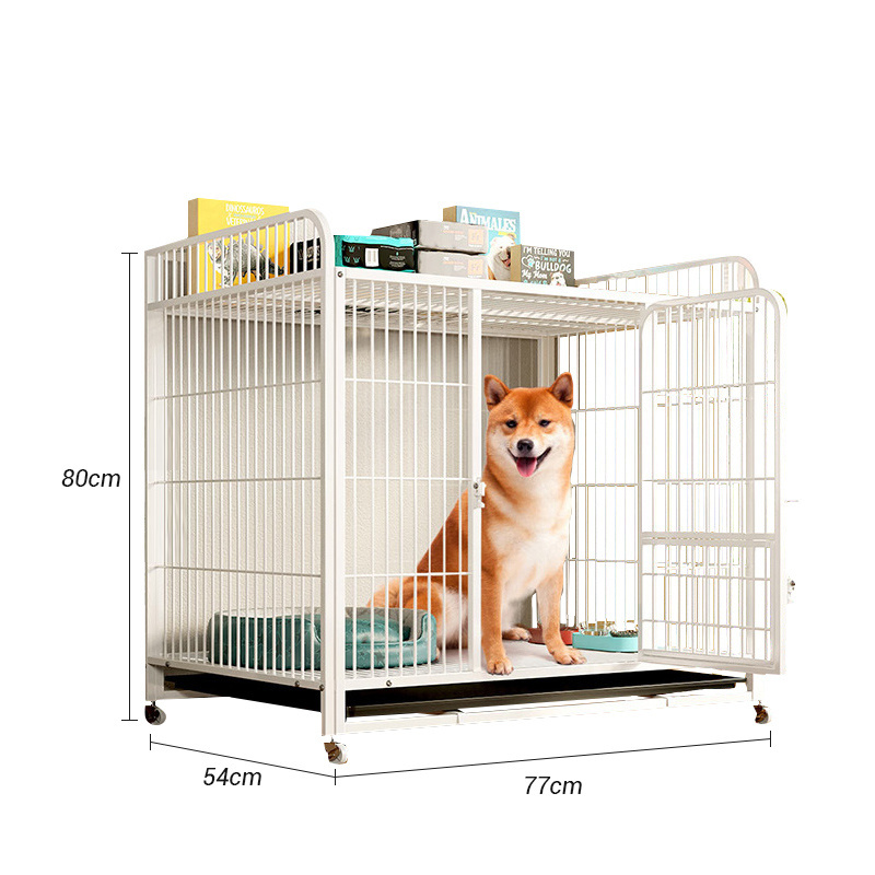 New Design Dog Crate soft Sliding Door Furniture Pet kennels iron Pet Kennel Stackable Dog Cages For Dogs