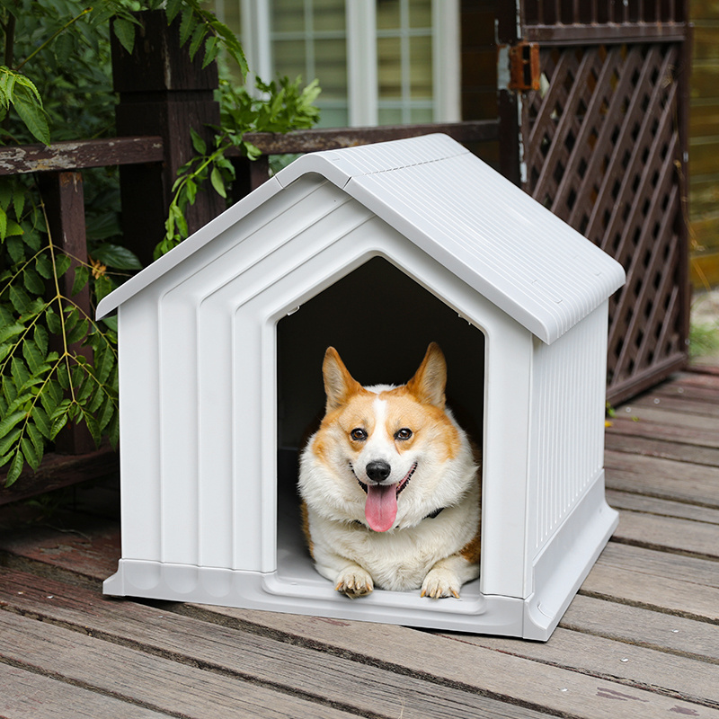 Hot Selling Waterproof Dog House Plastic Pet Kennel Outdoor Plastic House For Dog