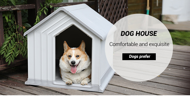 Hot Selling Waterproof Dog House Plastic Pet Kennel Outdoor Plastic House For Dog