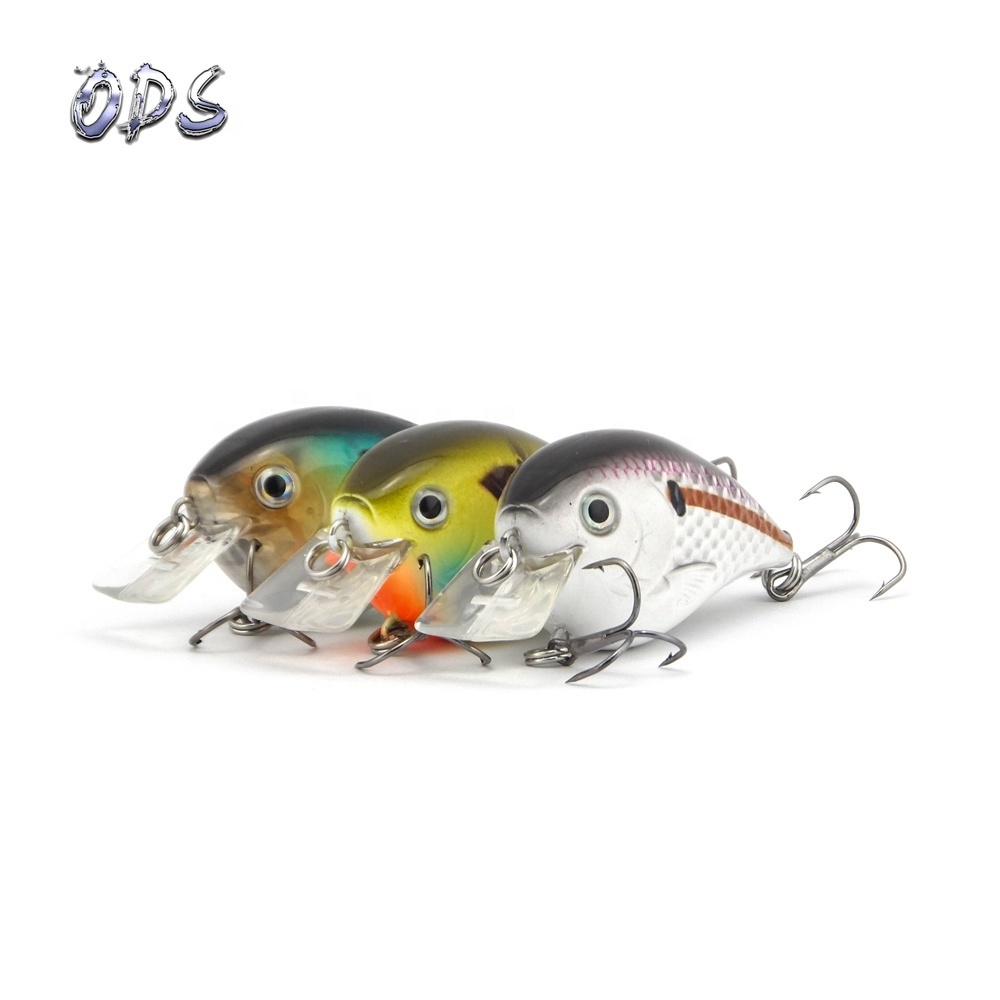 60mm/70mm Shallow Diving Crank Bait Square Bill Crankbait For Bass Fishing Cranking Fishing Lures Crankbait