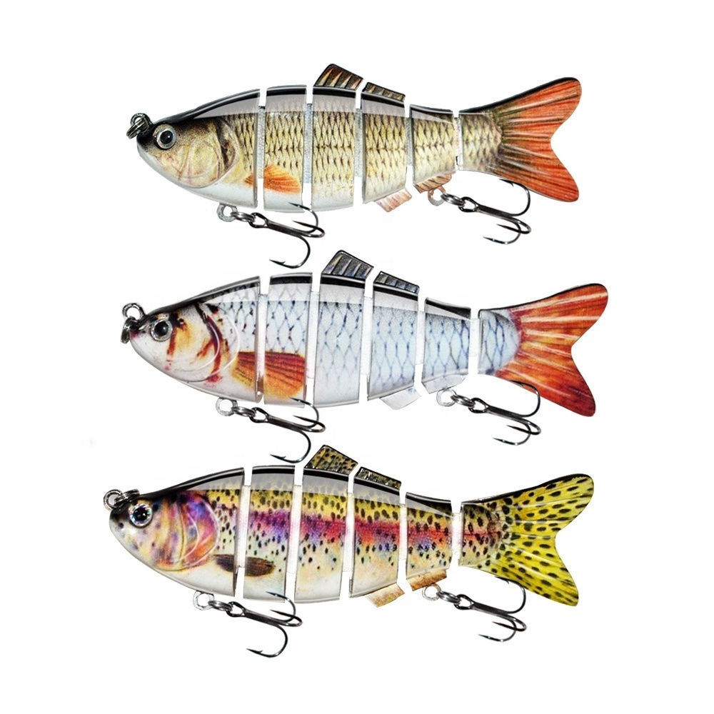 Fish Lures Factory Multi Jointed Fishing Lures Wholesale Segmented Swimbait Molds for Making Hard Plastic Fishing Lures