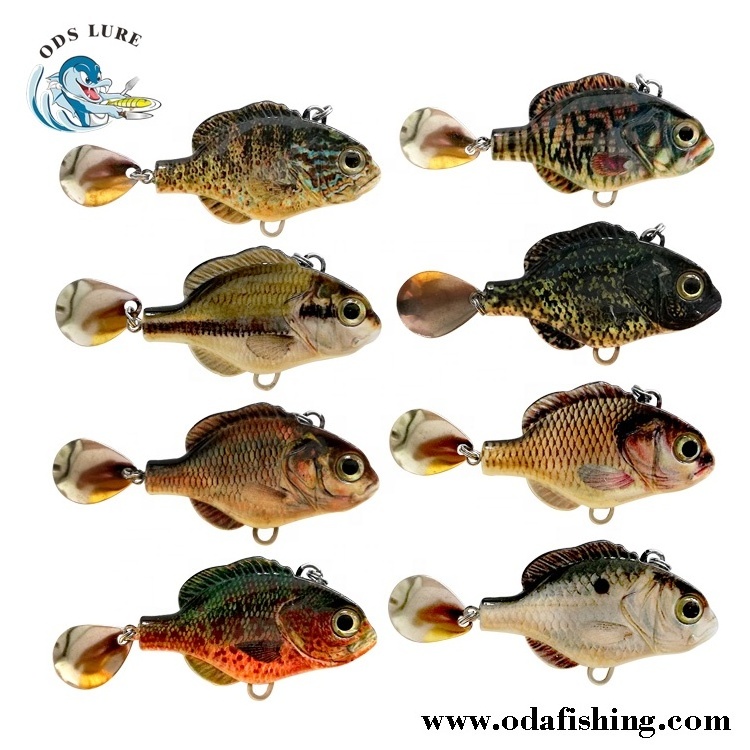 Saltwater Trolling Spinning Bait Fast Sinking Fishing Bait Hard VIB Spinner Lure Vibration Bait Fishing Lure