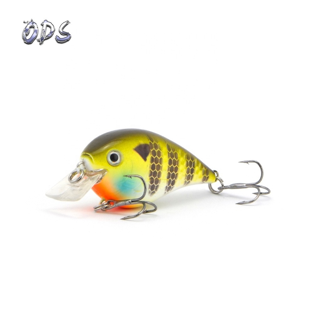 60mm/70mm Shallow Diving Crank Bait Square Bill Crankbait For Bass Fishing Cranking Fishing Lures Crankbait