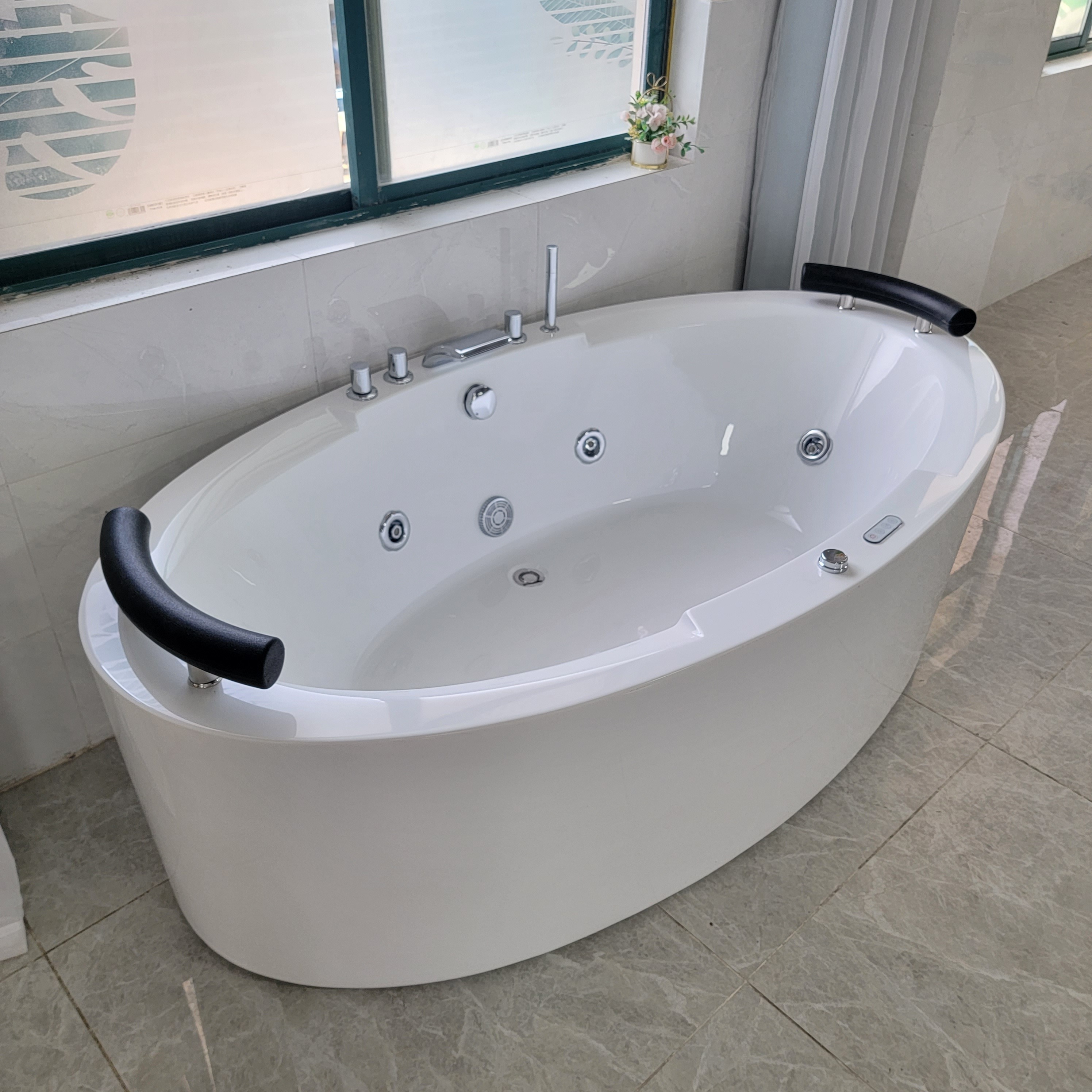 Bathtub hydro massage bathtub with air bubble freestanding bathtub for shower