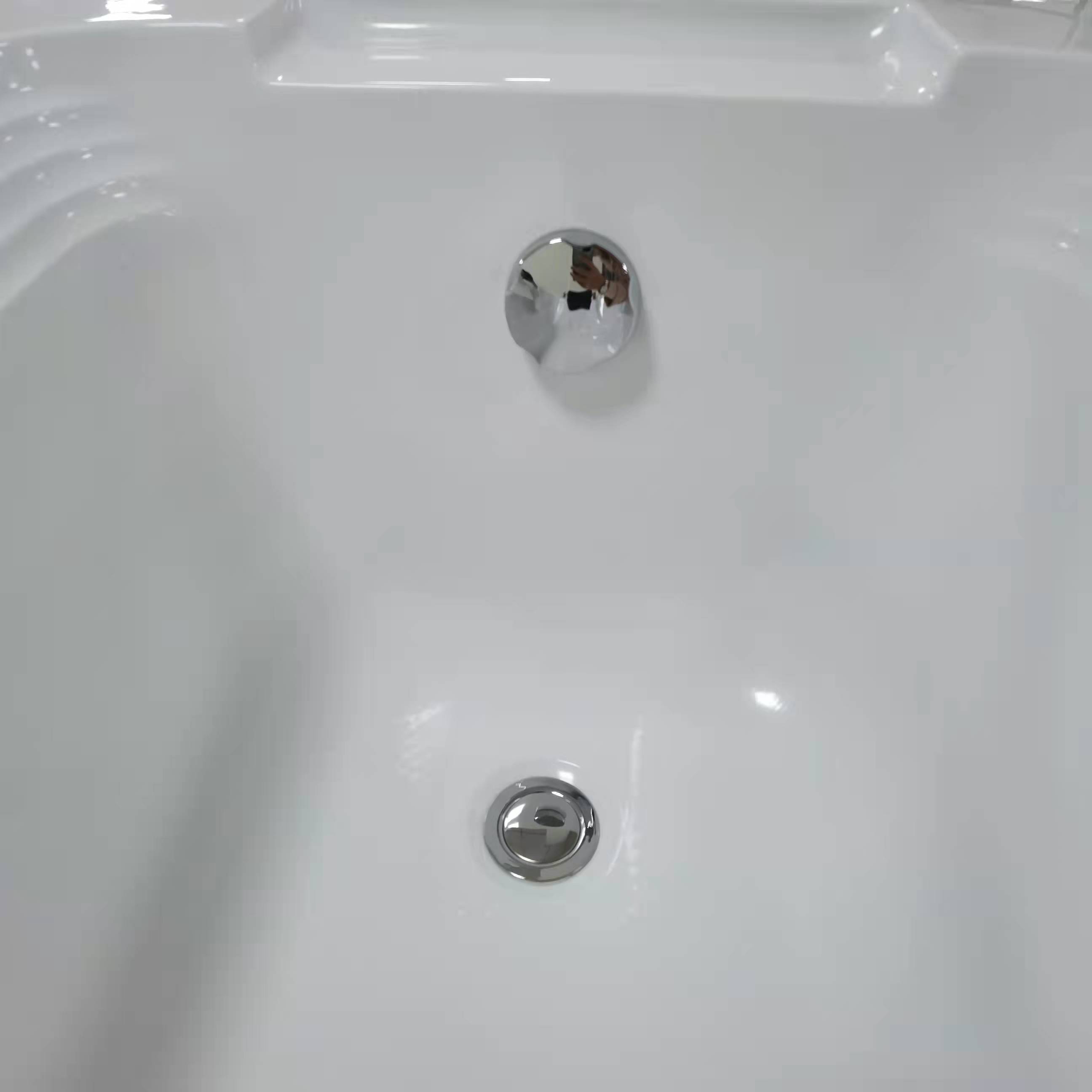 Economical custom design cheap price popular product acrylic drop-in bathtub for sale