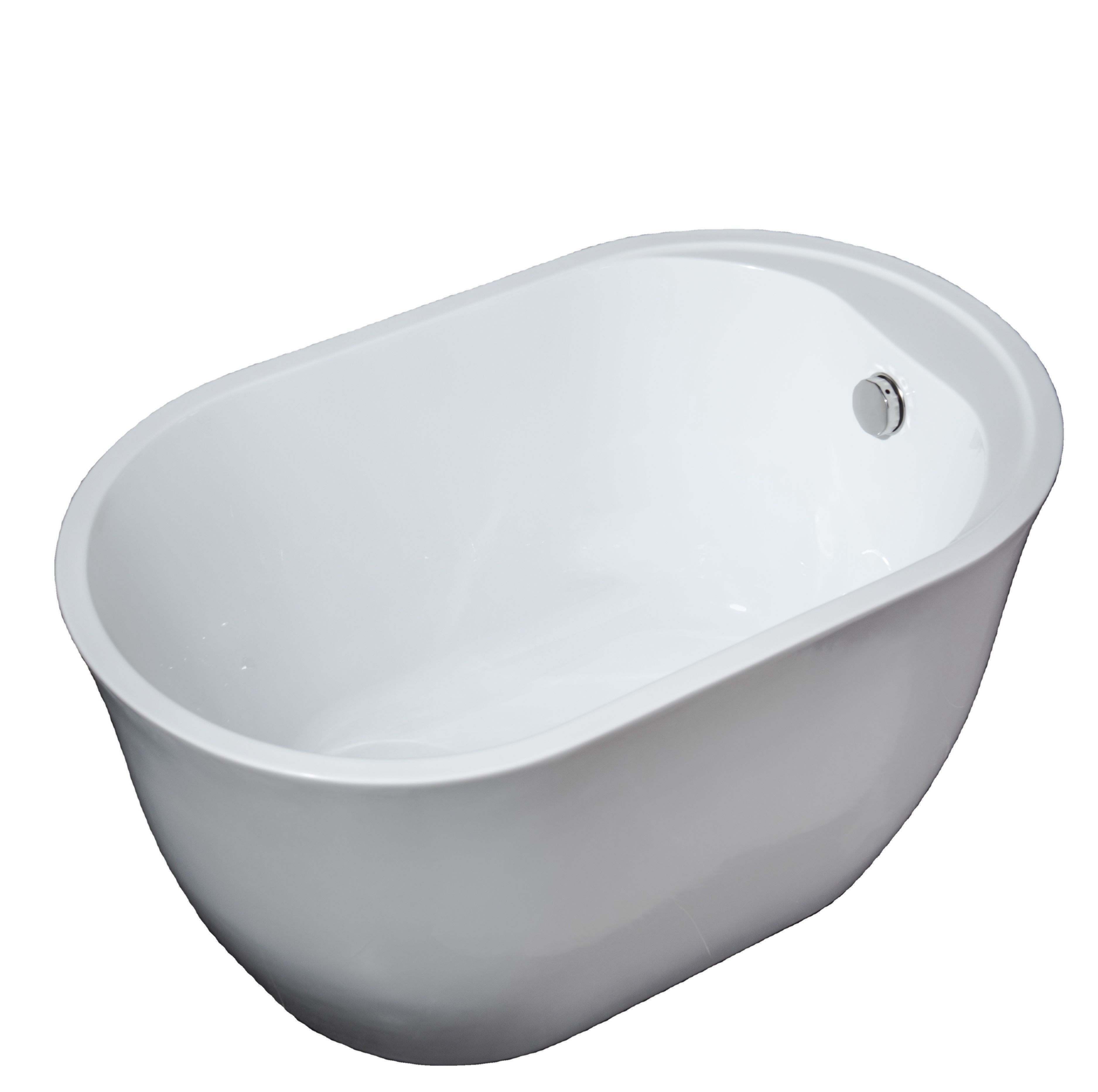 White Colour whirlpool spa baby use small freestanding bathtub