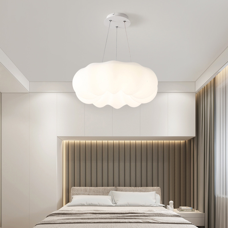 White Cloud Light White Nursery Ceiling Lamp LED Kids Lighting Unique Girls/Boys Nursery Bedroom Light Fixture