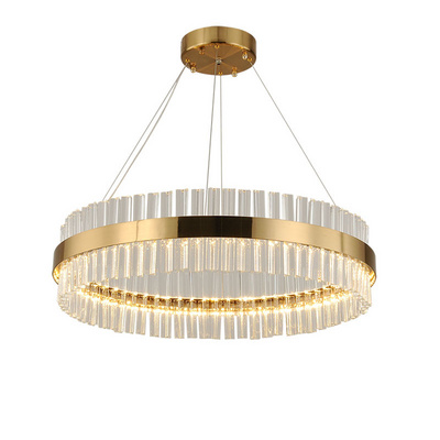 Newest Product Ceiling Hanging Hotel Lobby Glass Crystal Chandelier pendant lamp light fixture