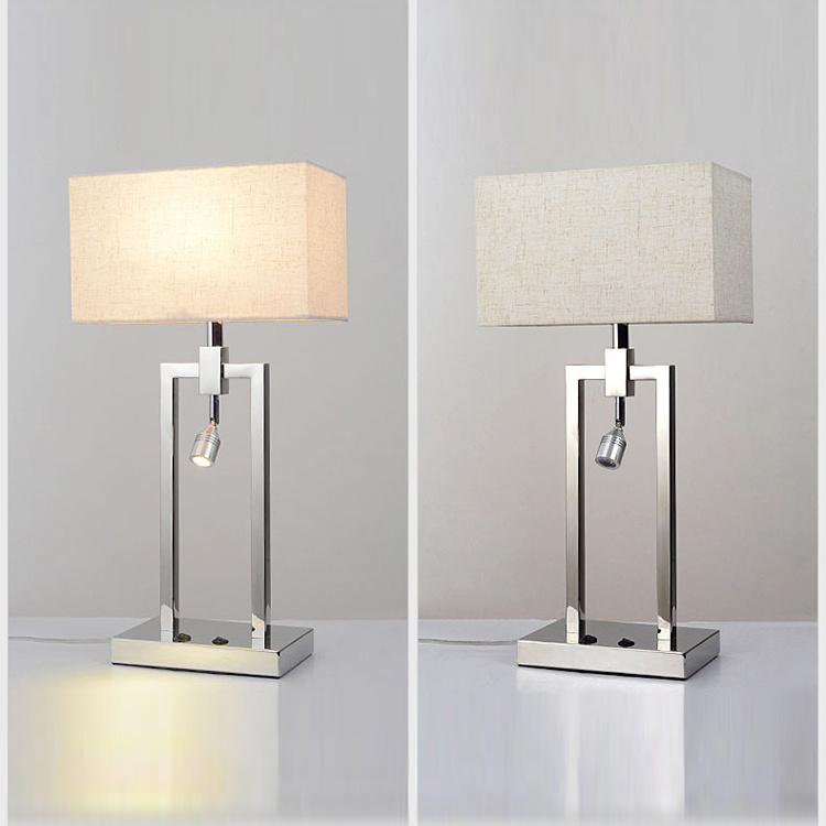 fancy bed side cheap modern hotel decorative led table lamp