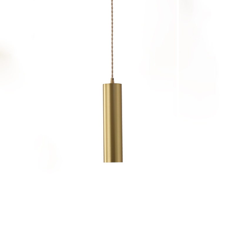 Gold Mid Century Modern Style Lighting Fixture Indoor Chandelier Light Brushed Brass Pendant Lighting