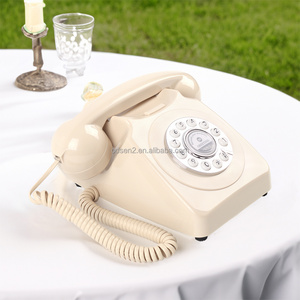 Classic Rotary Dialing Voice Recording Audio Guestbook Phone Wedding Guest Book for Photo Booth