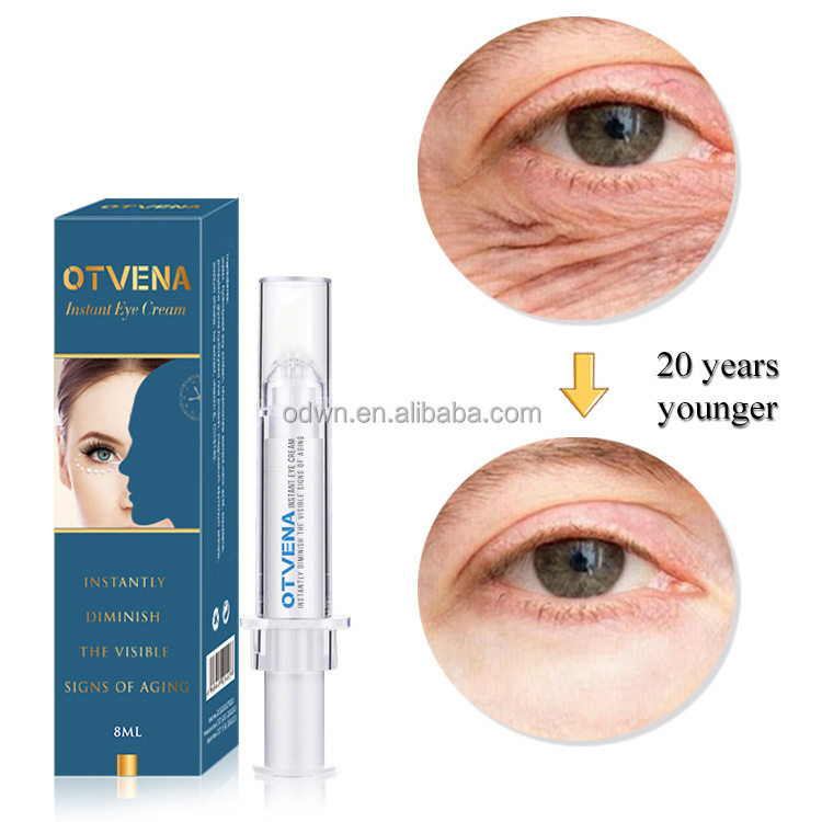 OTVENA  peptide Instant anti wrinkle  remove eye bags dark circle firming Lifting Age less eye cream