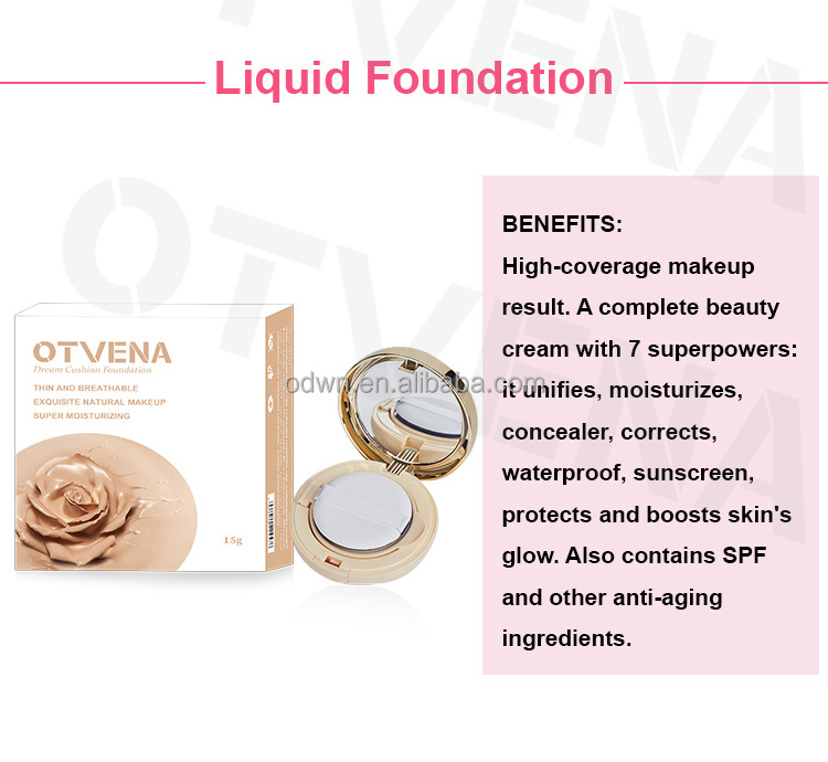 OTVENA Pore Eraser Liquid Baby Skin Smooth Concealer Primer BB CC Cream Makeup Whitening Moisturizer Organic Highlighter Base