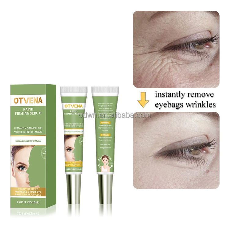 OTVENA  peptide Instant anti wrinkle  remove eye bags dark circle firming Lifting Age less eye cream