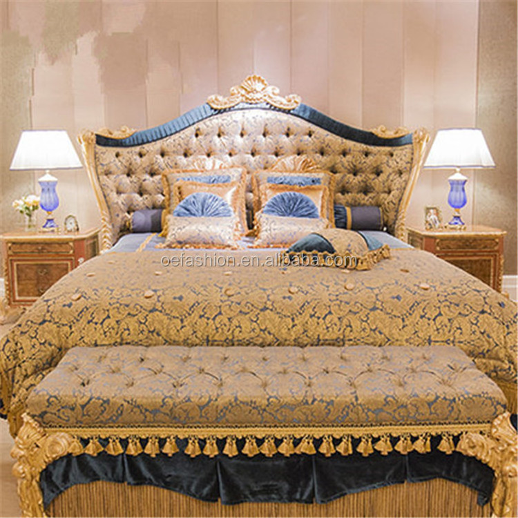 OE-FASHION  high-level bedroom furniture exotic european style bed