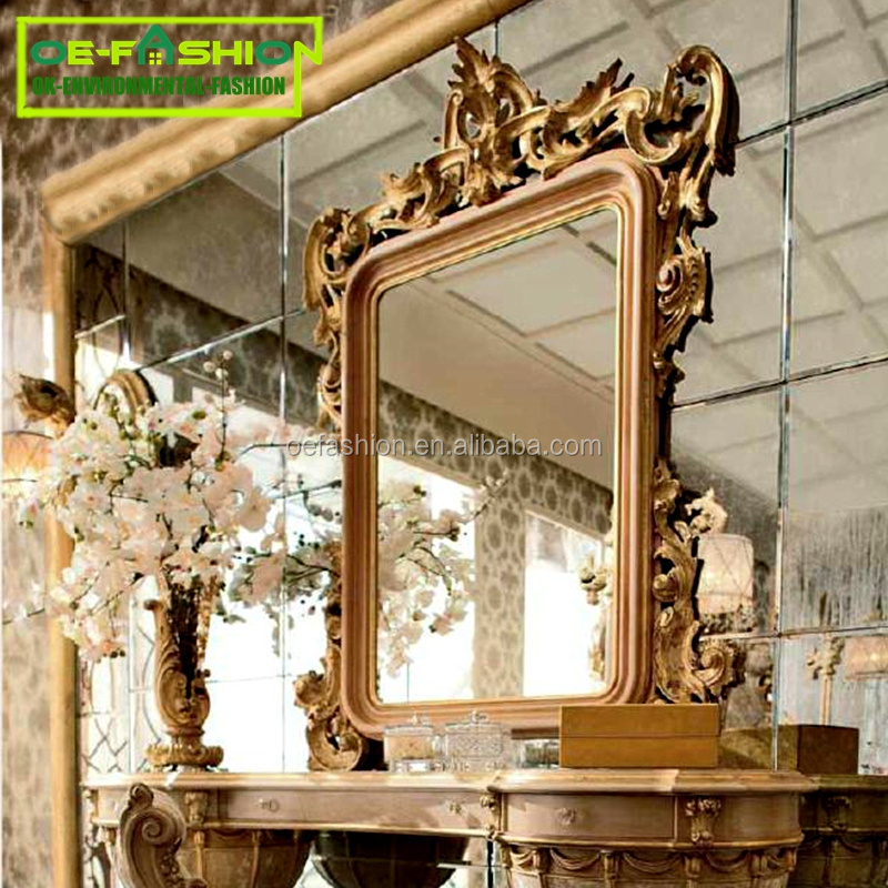 Gorgeous Luxury Design French Marquetry Bedroom Furniture, Neo-Classic Italy Style Wooden and Brass Dressing Table/Dresser