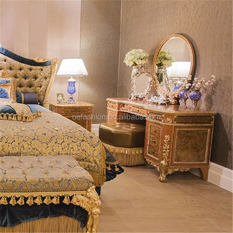 OE-FASHION  high-level bedroom furniture exotic european style bed