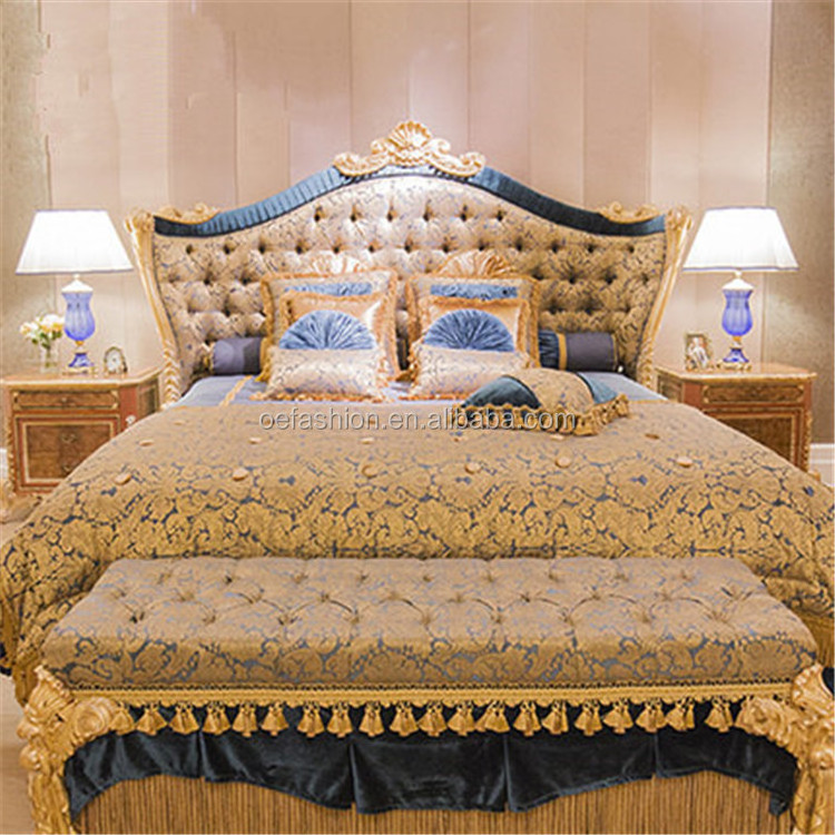 OE-FASHION  high-level bedroom furniture exotic european style bed