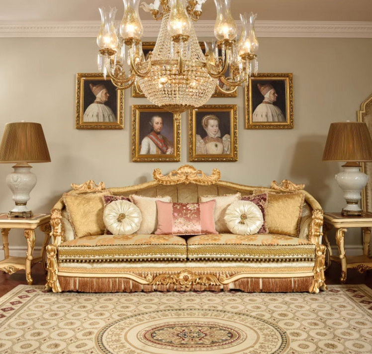 OE-FASHION Elevate Your Villa's Grandeur with Sofa Frame Wood: Bespoke Luxury European Classic for Designers & Elite Clients