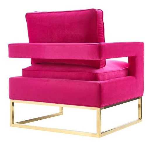 New Modern Classic Gold Plated Relaxing Armchair Accent Single Sofa Chairs,Relaxing Armchair