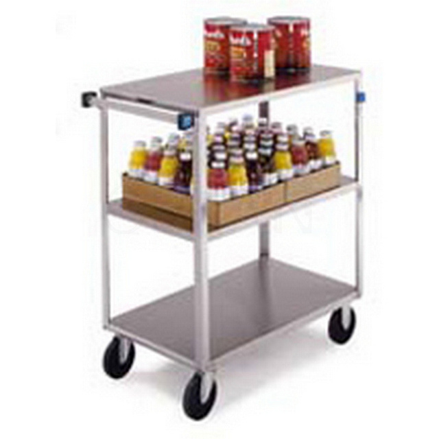 Hospital Multi-functional Delivery Trolley Heavy Duty  Transport Stainless Steel Cart with Wheels Food Cart