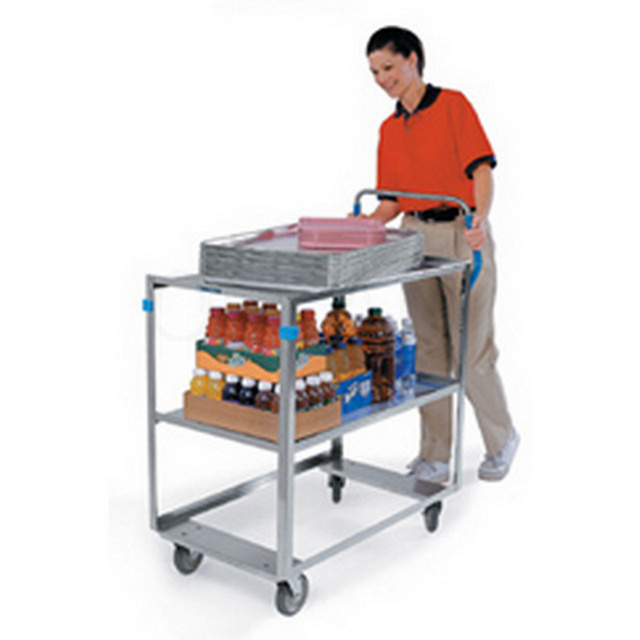 Hospital Multi-functional Delivery Trolley Heavy Duty  Transport Stainless Steel Cart with Wheels Food Cart