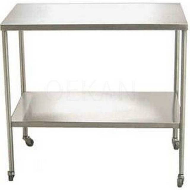 Hospital Multi-functional Delivery Trolley Heavy Duty  Transport Stainless Steel Cart with Wheels Food Cart