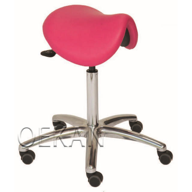 2022 New Design Hospital Portable Height Adjustable  Operating Saddle Seat Stool Chair for Doctor Dentist