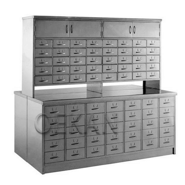 Medicine Storage Cabinet Hospital Supply Pharmacy Storage Cabinets with drawers