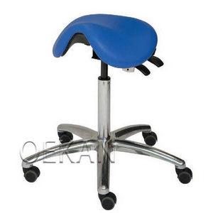 2022 New Design Hospital Portable Height Adjustable  Operating Saddle Seat Stool Chair for Doctor Dentist