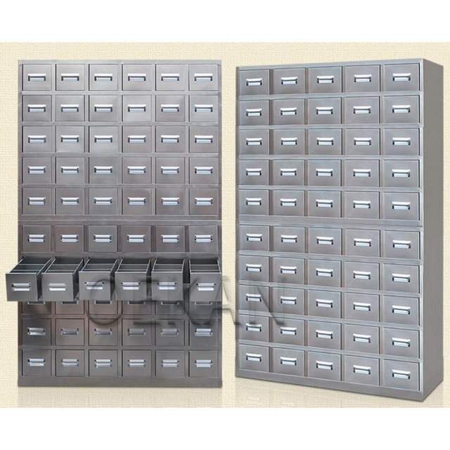 Hospital Multi-Drawer Chinese Medicine Storage Cabinet Pharmacy Cabinet Groove Drawers