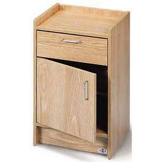 Wooden Medical Storage Nightstand Hospital Bedside Locker Cabinet with Wheels Hospital Bedside Cabinet Manufacturers