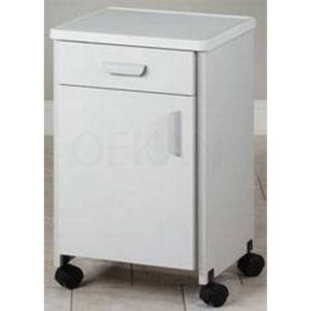 Wooden Medical Storage Nightstand Hospital Bedside Locker Cabinet with Wheels Hospital Bedside Cabinet Manufacturers