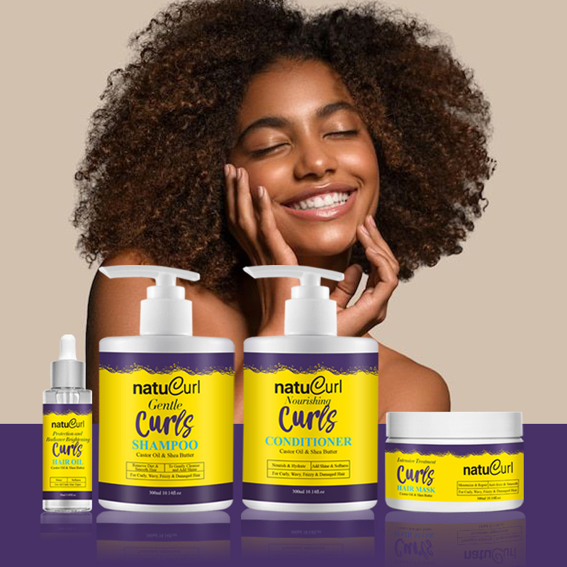 Private Label OEM African Kid Curly Hair Styling Products Japanese Collagen Vegan Curly Hair Mask for 4C Hair