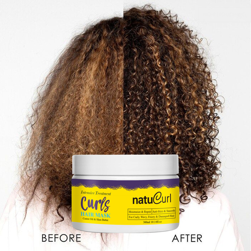 Private Label OEM African Kid Curly Hair Styling Products Japanese Collagen Vegan Curly Hair Mask for 4C Hair