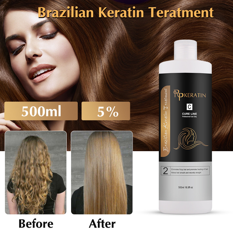 OEM Keratin Complex Protein Hair Treatment Cream Products Brazilian Keratin Hair Straightening Treatment