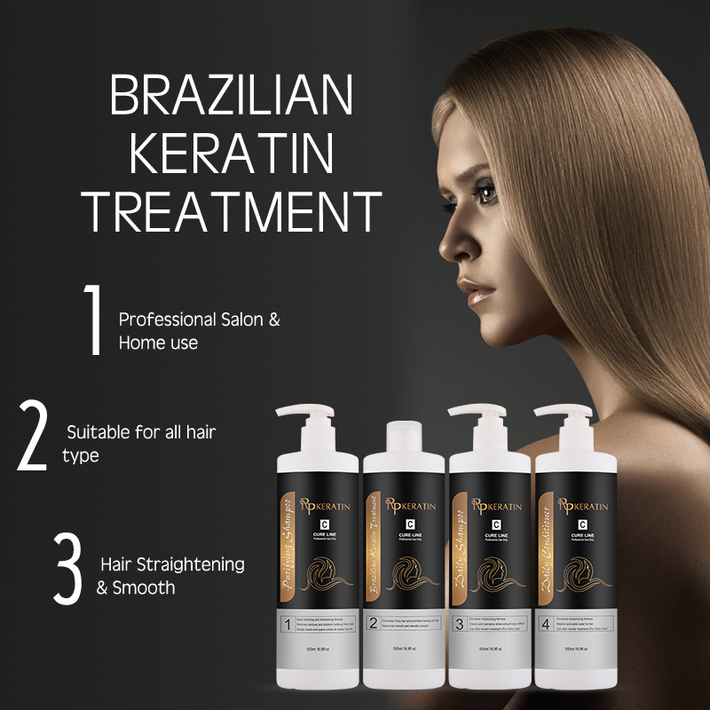 OEM Keratin Complex Protein Hair Treatment Cream Products Brazilian Keratin Hair Straightening Treatment