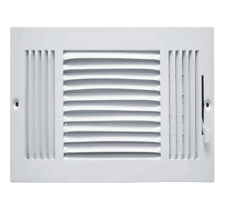 Supply Air Conditioner Aluminum Ceiling Return Double Deflection Layer Air Vent Grille with OBD Filter Optional