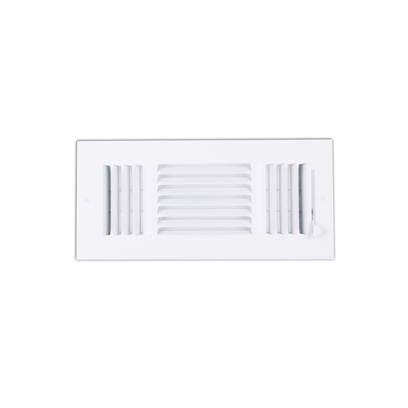 Supply Air Conditioner Aluminum Ceiling Return Double Deflection Layer Air Vent Grille with OBD Filter Optional