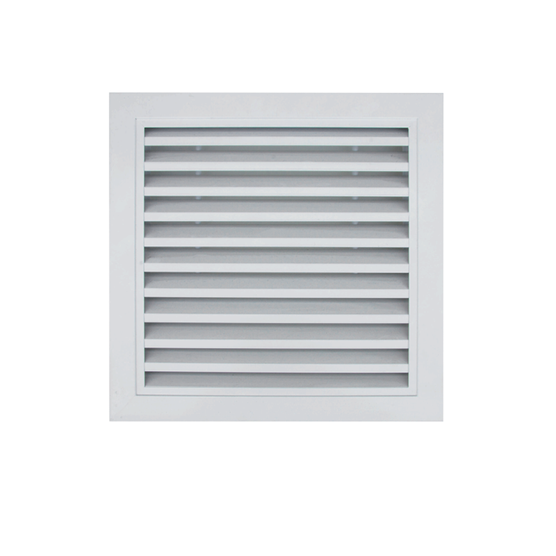 Outside Wall Weather Proof Aluminum Grilles Acoustic Louver